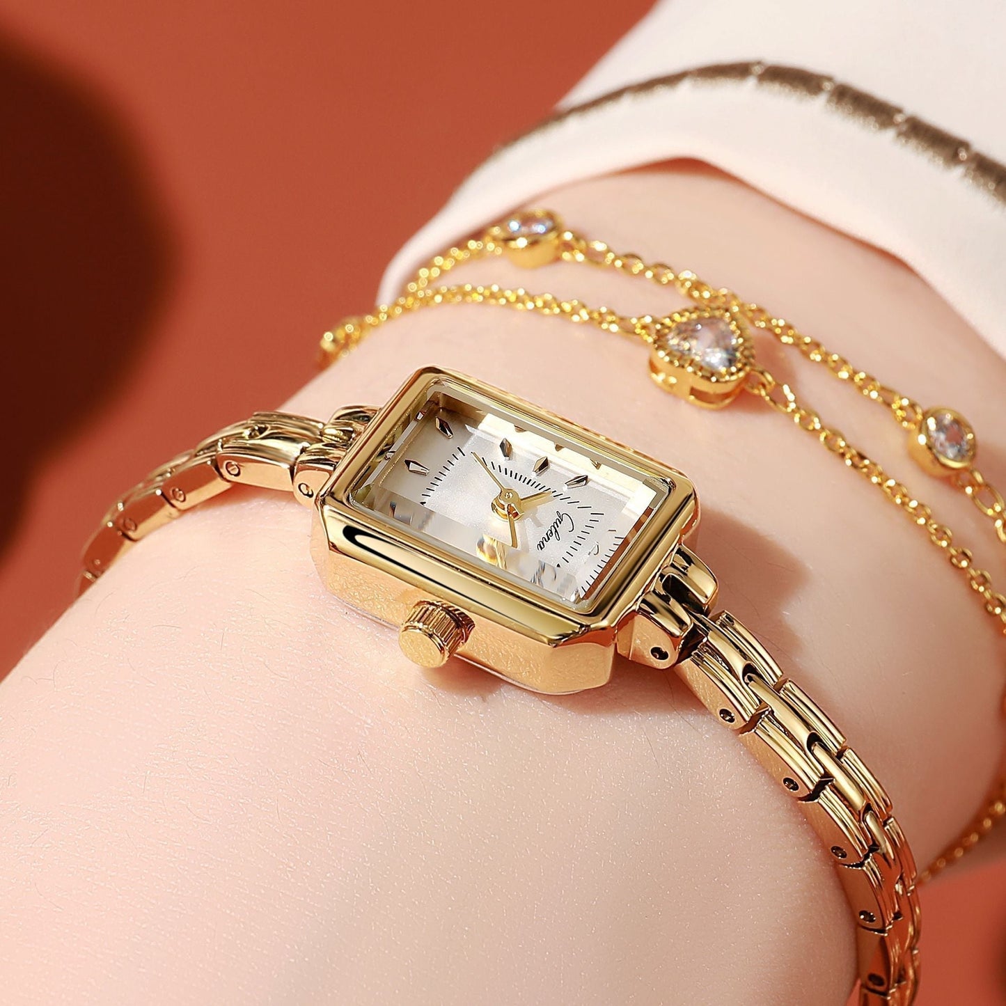 Courtyard Ticker Vintage Styled Watch