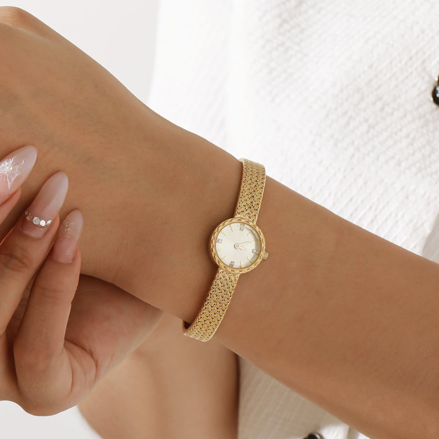 Golden Whisper Vintage Womens Watch