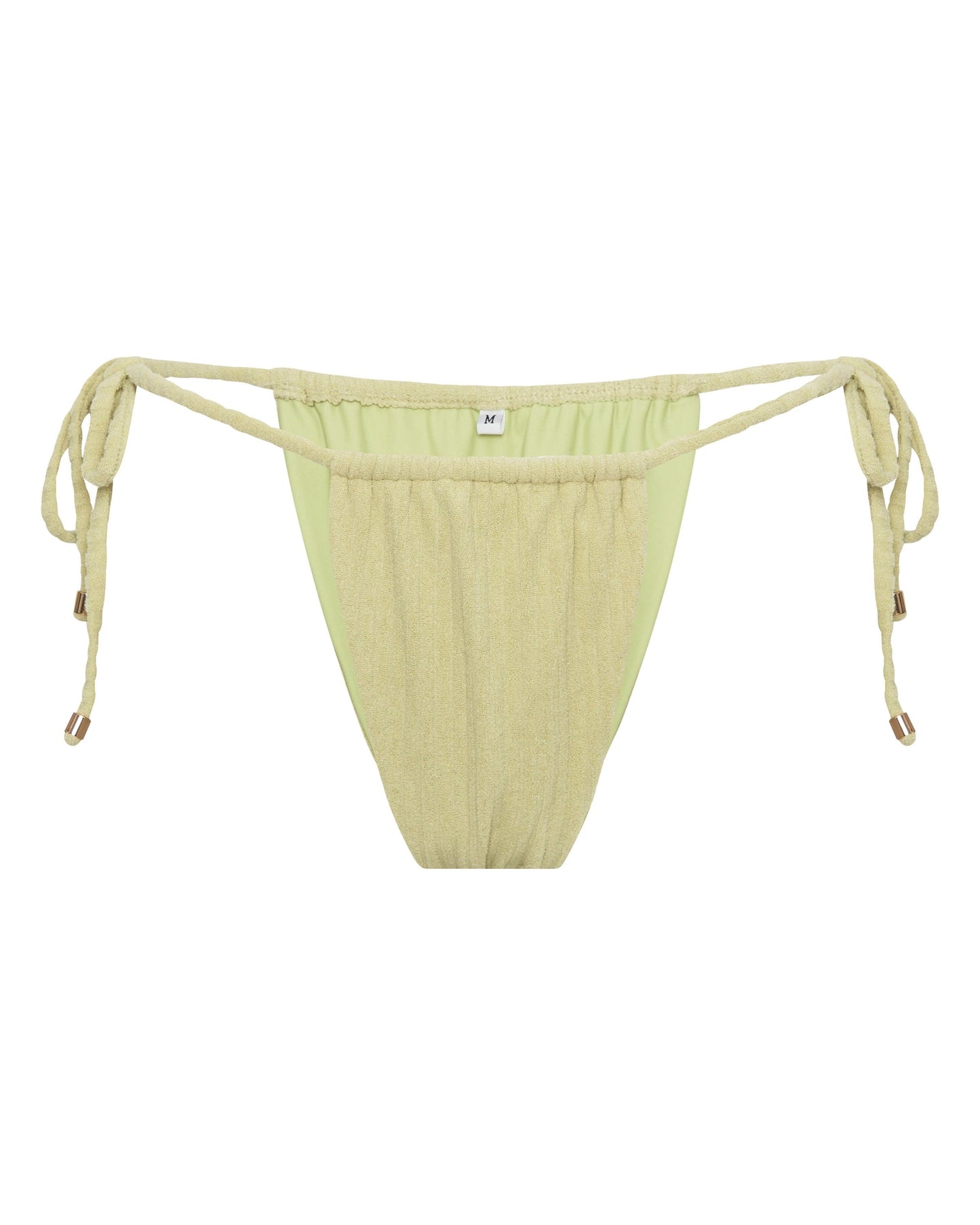 Ribbed Towelling String Bottom | Aloe