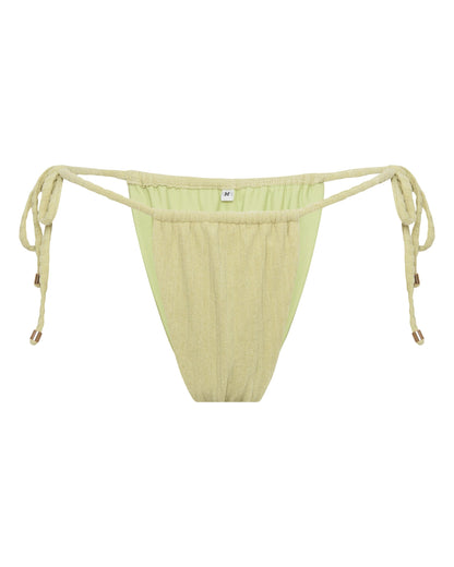 Ribbed Towelling String Bottom | Aloe