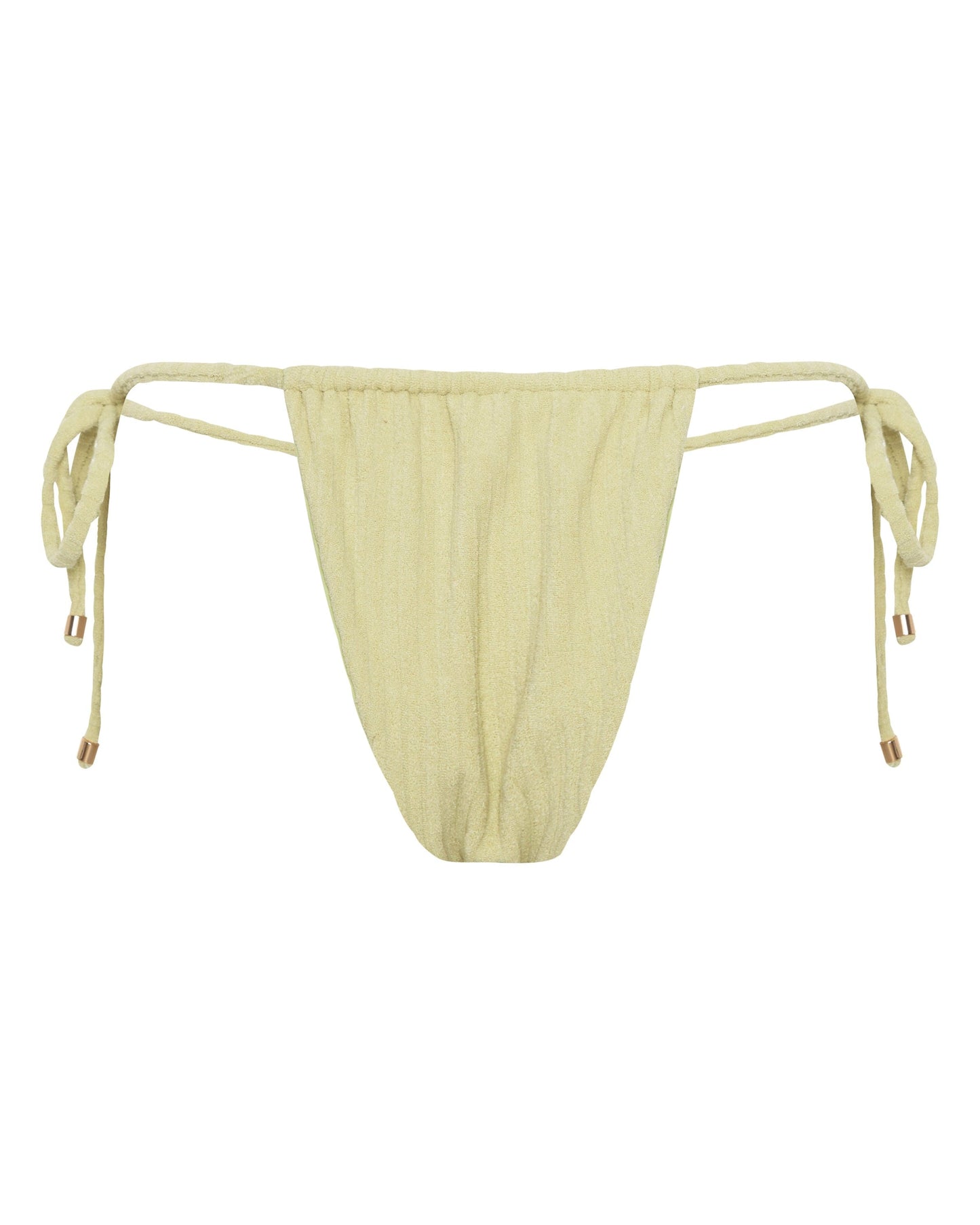 Ribbed Towelling String Bottom | Aloe