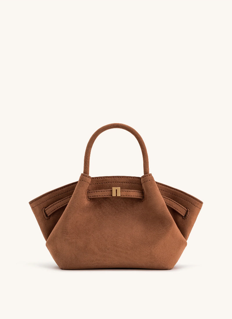 Lana Faux Suede Tote Bag