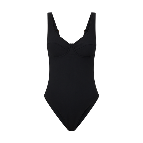 Original Underwire One Piece | Black Rib