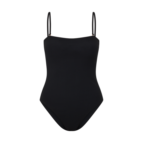 Classic One Piece | Black Rib